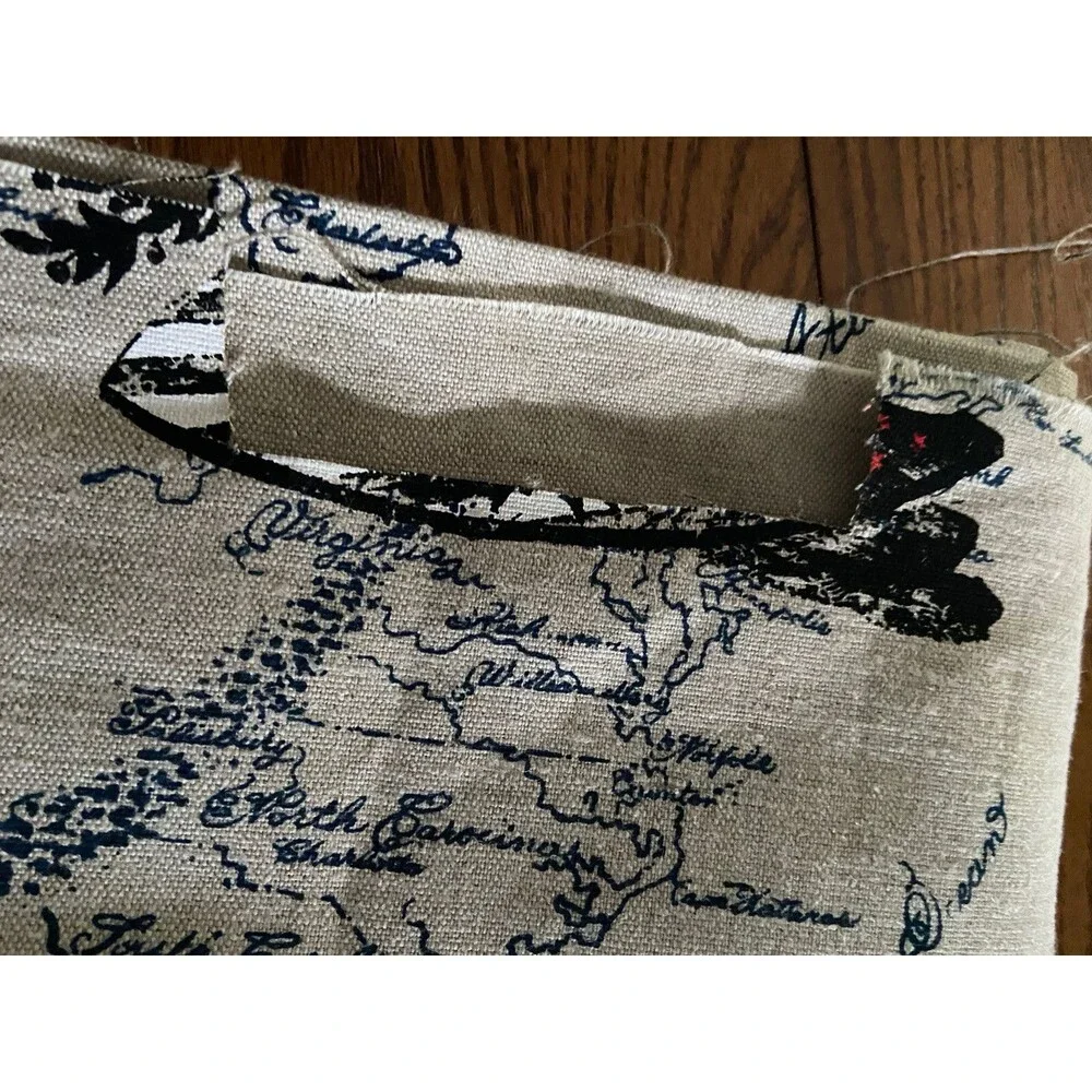 Carnegie Fabrics Hand Printed Age Of Man American Revolution Semiquincentennial